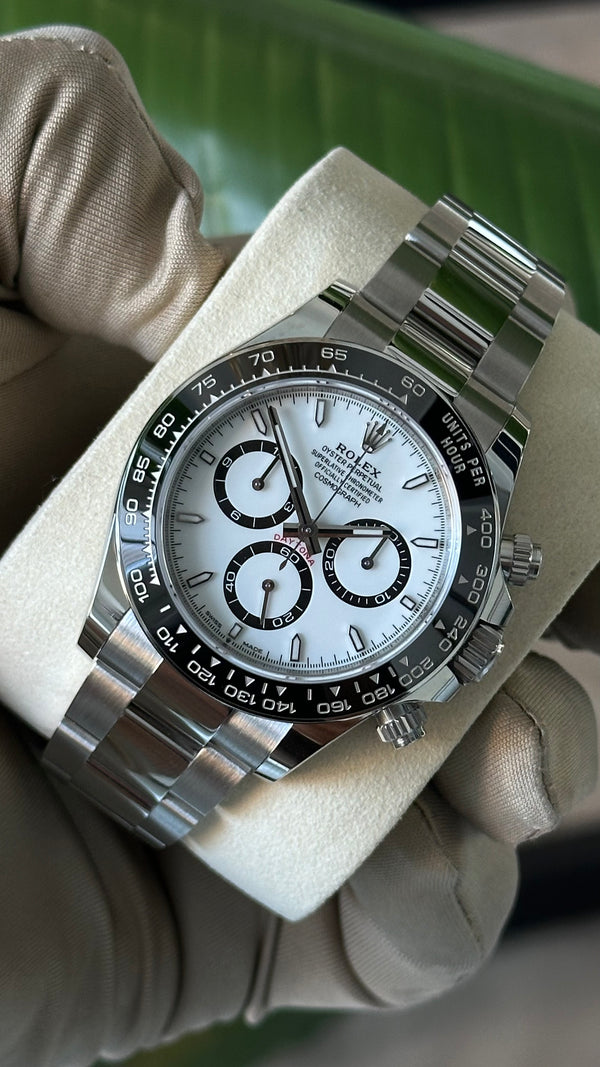 Rolex Cosmograph Daytona Witte wijzerplaat - 126500LN