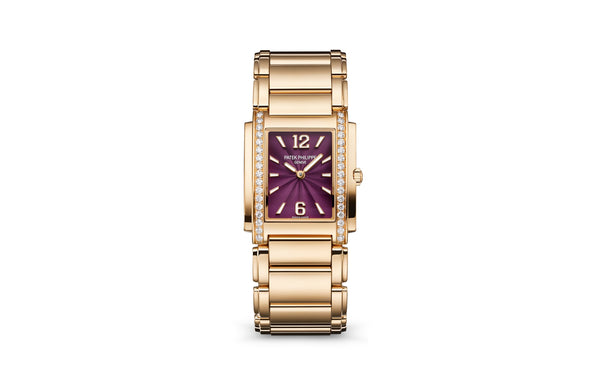Patek Philippe | Twenty~4 | Quartz | Rosegoud | Paars Wijzerplaat (4910/1201R-010)