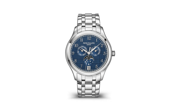 Patek Philippe | Annual Calendar | Automatic | Staal | Blauw Wijzerplaat (4947/1A-001)