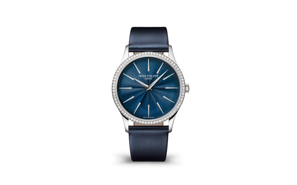 Patek Philippe | Calatrava | Automatic | Witgoud | Blauw Wijzerplaat (4997/200G-001)