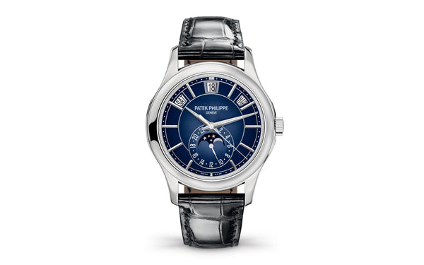 Patek Philippe | Annual Calendar | Automatic | Witgoud | Blauw Wijzerplaat (5205G-013)