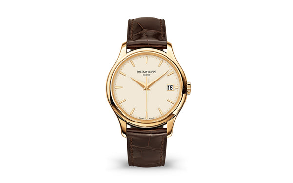 Patek Philippe | Calatrava | Automatic | Geelgoud | Beige Wijzerplaat (5227J-001)