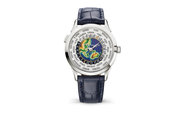 Patek Philippe | World Time | Automatic | Witgoud | Mult-kleuren Wijzerplaat (5231G-001)