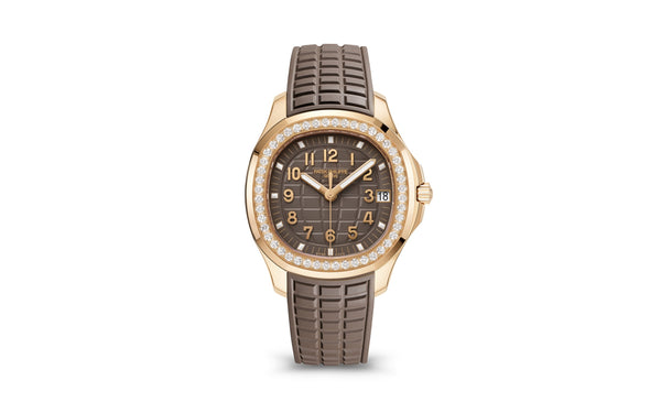 Patek Philippe | Aquanaut | Automatic | Rosegoud | Grijs Wijzerplaat (5268/200R-010)