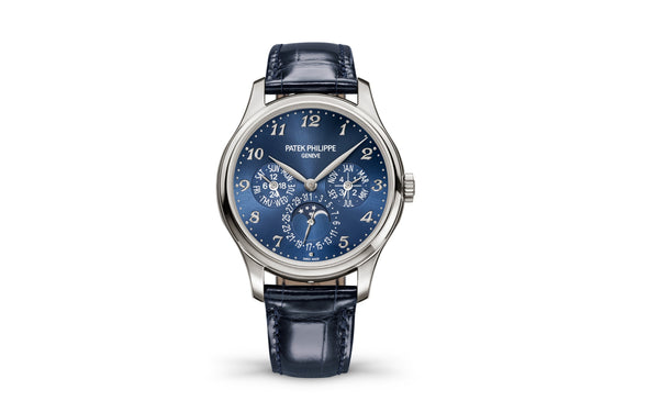 Patek Philippe | Perpetual Calendar | Automatic | Witgoud | Blauw Wijzerplaat (5327G-001)