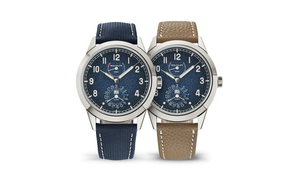 Patek Philippe | Calatrava | Manual winding | Witgoud | Blauw Wijzerplaat (5328G-001)