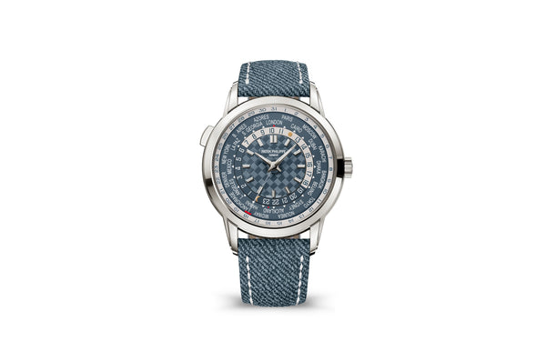 Patek Philippe | World Time | Automatic | Witgoud | Paars Wijzerplaat (5330G-001)
