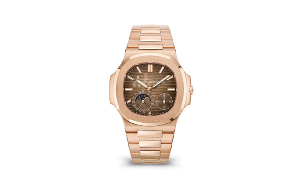 Patek Philippe | Nautilus | Automatic | Rosegoud | Bruin Wijzerplaat (5712/1R-001)