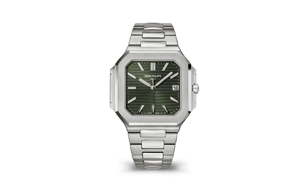 Patek Philippe | Cubitus | Automatic | Staal | Groen Wijzerplaat (5821/1A-001)