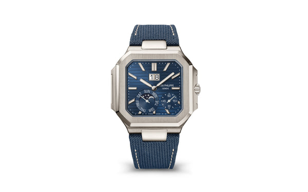 Patek Philippe | Cubitus | Automatic | Platinum | Blauw Wijzerplaat (5822P-001)