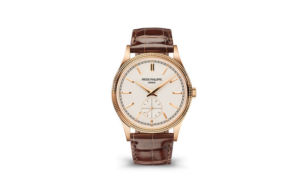 Patek Philippe | Calatrava | Manual winding | Rosegoud | Zilver Wijzerplaat (6119R-001)