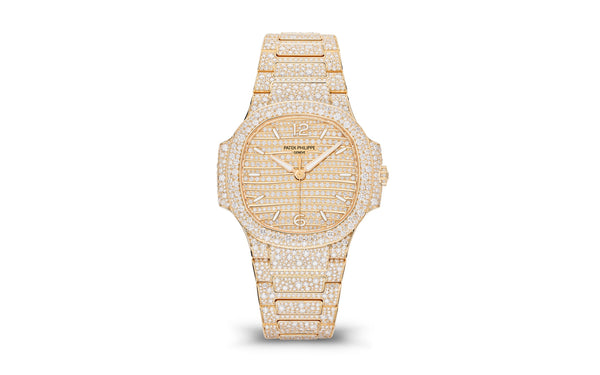 Patek Philippe | Nautilus | Automatic | Rosegoud | Diamanten Wijzerplaat (7118/1450R-001)