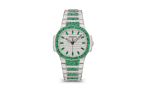 Patek Philippe | Nautilus | Automatic | Witgoud | Diamanten Wijzerplaat (7118/1453G-001)