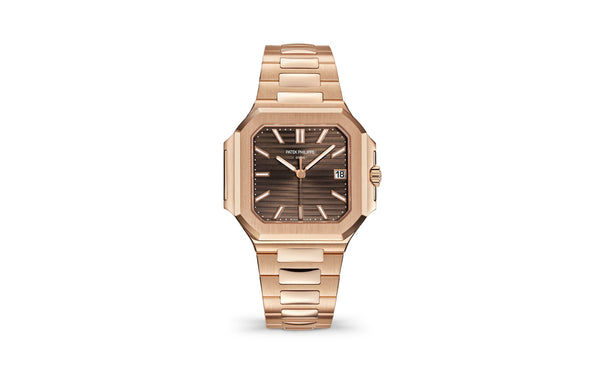 Patek Philippe | Cubitus | Automatic | Rosegoud | Bruin Wijzerplaat (7128/1R-001)