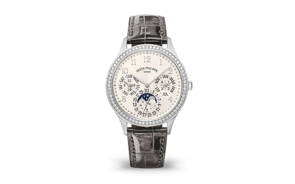 Patek Philippe | Perpetual Calendar | Automatic | Witgoud | Zilver Wijzerplaat (7140G-001)