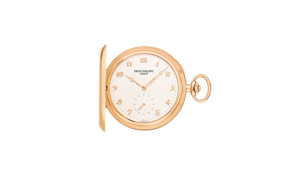 Patek Philippe | Pocket Watch | Manual winding | Rosegoud | Wit Wijzerplaat (980R-001)