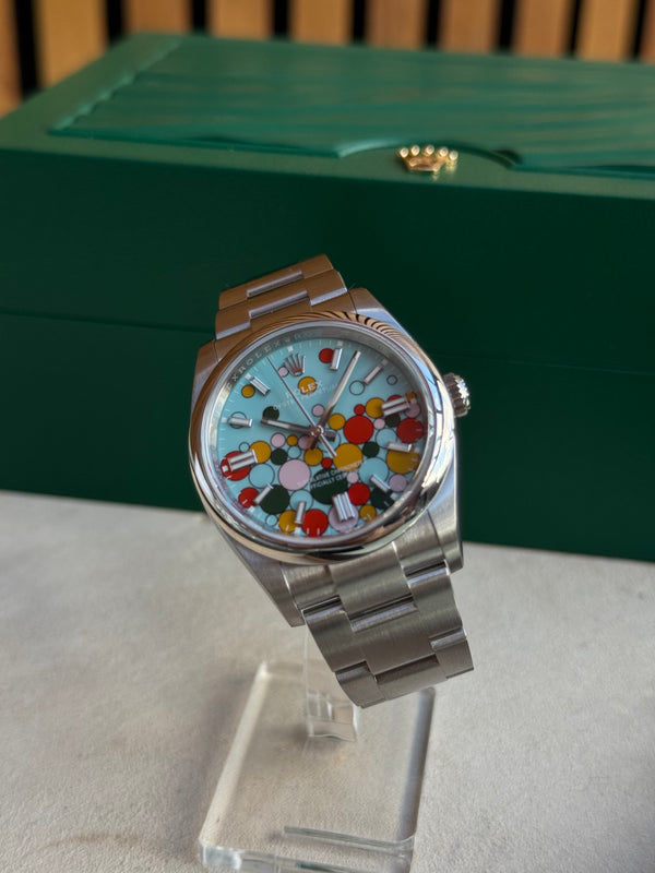 Rolex Oyster Perpetual 36 - Staal - Turqouise wijzerplaat (126000) - DISCONTINUED