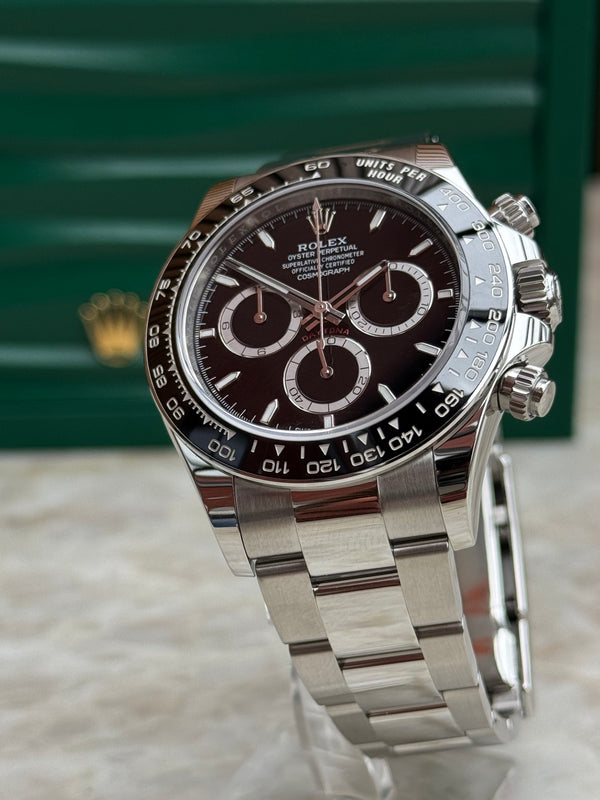 Rolex Cosmograph Daytona - Staal - Zwart wijzerplaat (126500LN)