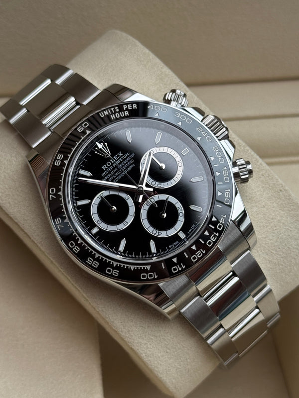 Rolex Cosmograph Daytona Zwarte wijzerplaat - 126500LN