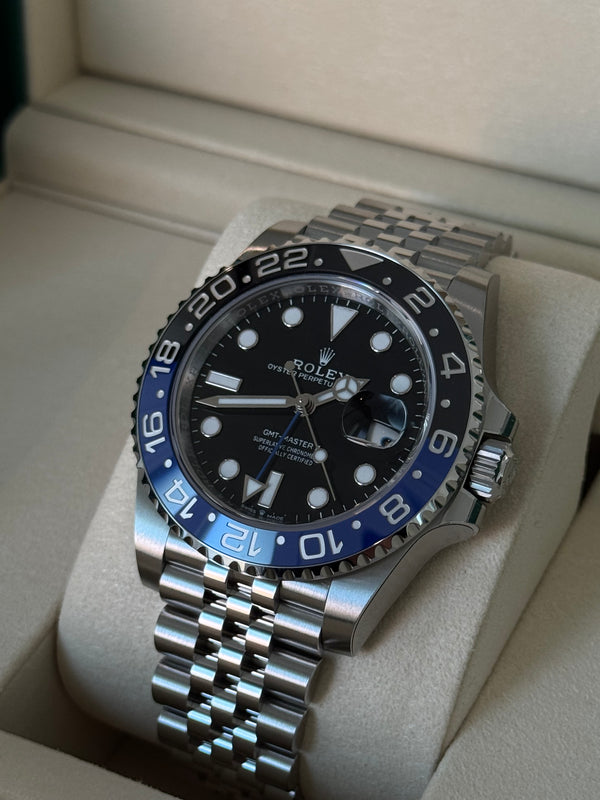 Rolex GMT-Master II  'Batman' - Jubilee - 126710BLNR