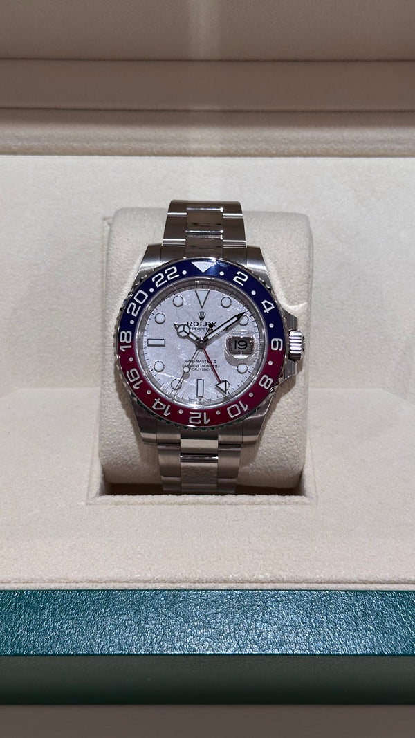 Rolex GMT-Master II Witgoud - Meteoriet wijzerplaat - 126719BLRO