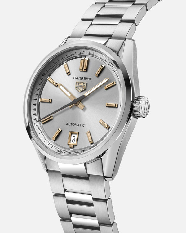 TAG Heuer WBN2310.BA0001 Carrera Date 36 Stainless Steel / Silver