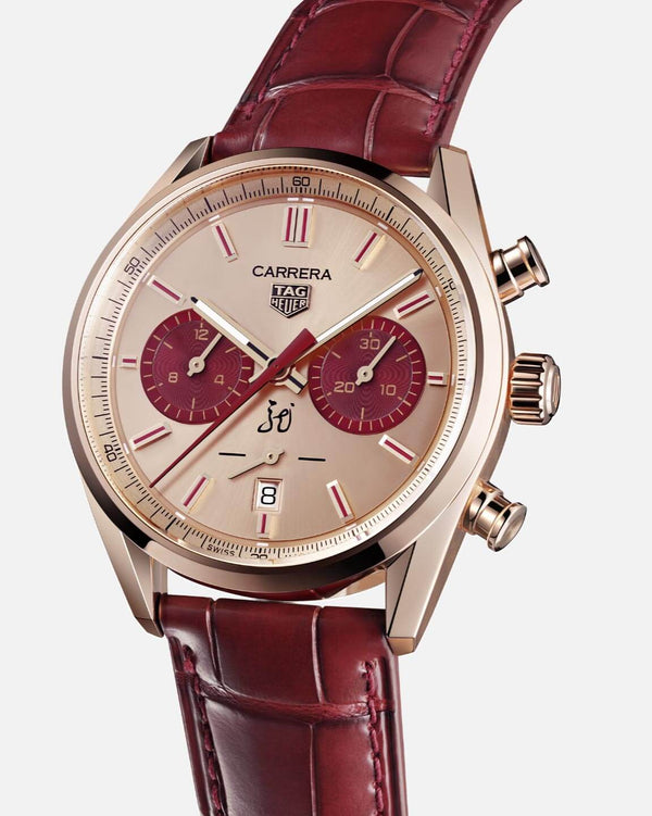 TAG Heuer CBN2048.FC8323 Carrera Calibre Heuer 02 42 Rose Gold / Year of the Dragon