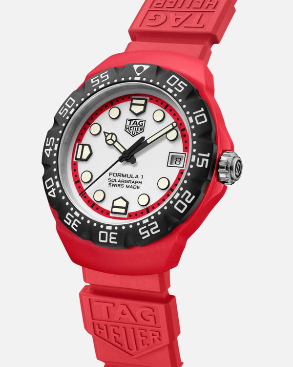 TAG Heuer WBY1161.FT8086 - Formula 1 Solargraph 38 Red Polylight / White / Rubber