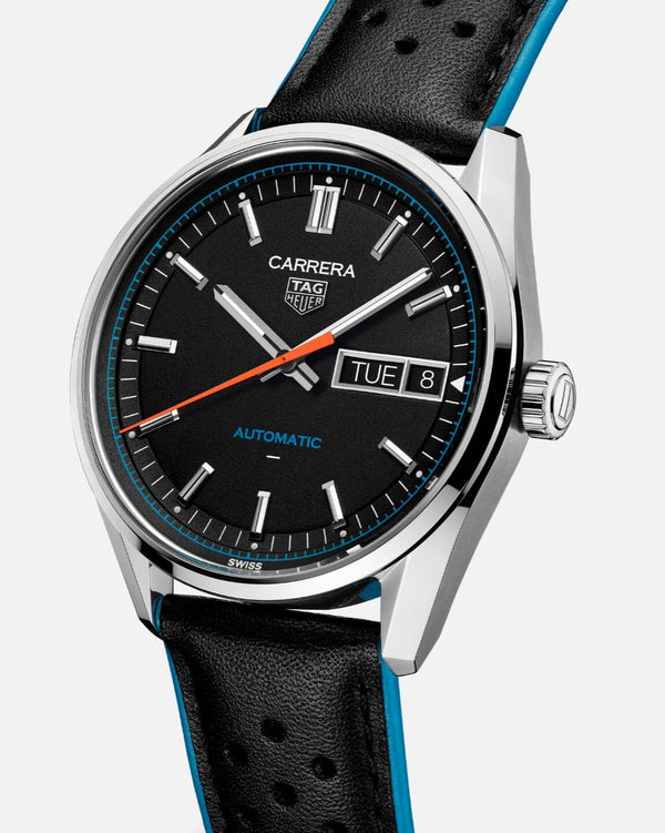 TAG Heuer WDA2110.FC6614 - Carrera Day Date Stainless Steel / Black