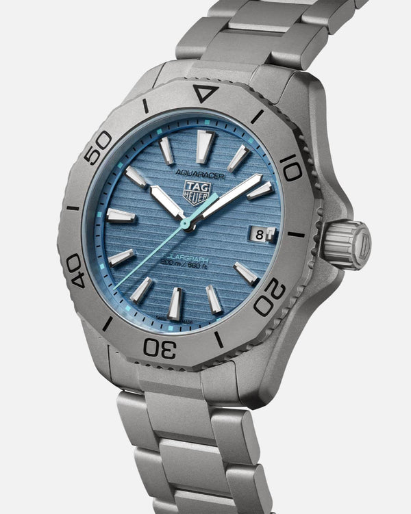 TAG Heuer WBP1182.BF0000 - Aquaracer Professional 200 Titanium / Polar Blue