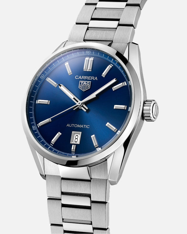 TAG Heuer WBN2112.BA0639 Carrera Automatic Stainless Steel / Blue / Bracelet