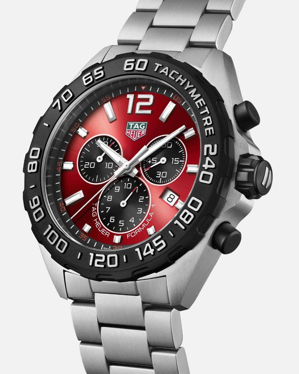 TAG Heuer CAZ101AN.BA0842 - Formula 1 Chronograph Red/Steel