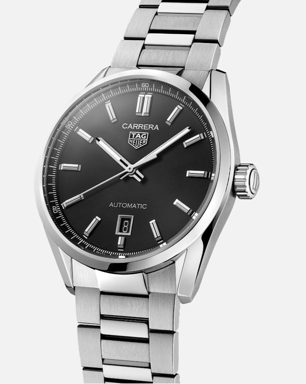 TAG Heuer WBN2110.BA0639 Carrera Automatic Stainless Steel / Black / Bracelet