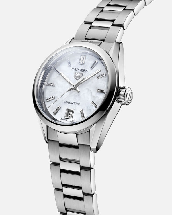 TAG Heuer WBN2410.BA0621 - Carrera Automatic White 29mm