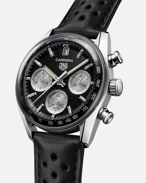 TAG Heuer CBS2210.FC6534 Carrera Chronograph Glass Box Stainless Steel / Black