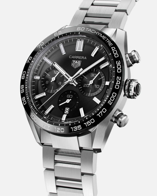 TAG Heuer CBN2A1B.BA0643 Carrera Calibre Heuer 02 44 Stainless Steel / Black