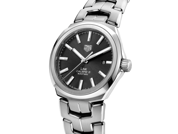TAG Heuer WBC2110.BA0603 Link Calibre 5 41 Stainless Steel / Black / Bracelet