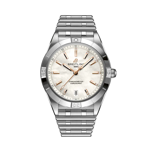 Breitling A10380101A4A1 Chronomat Automatic 36 Stainless Steel / MOP / Rouleaux