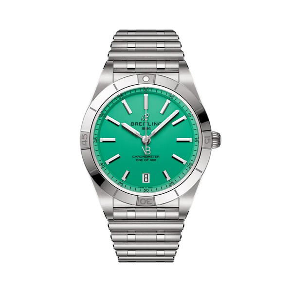 Breitling A103801A1L1A1 Chronomat Automatic 36 Victoria Beckham Stainless Steel / Peppermint