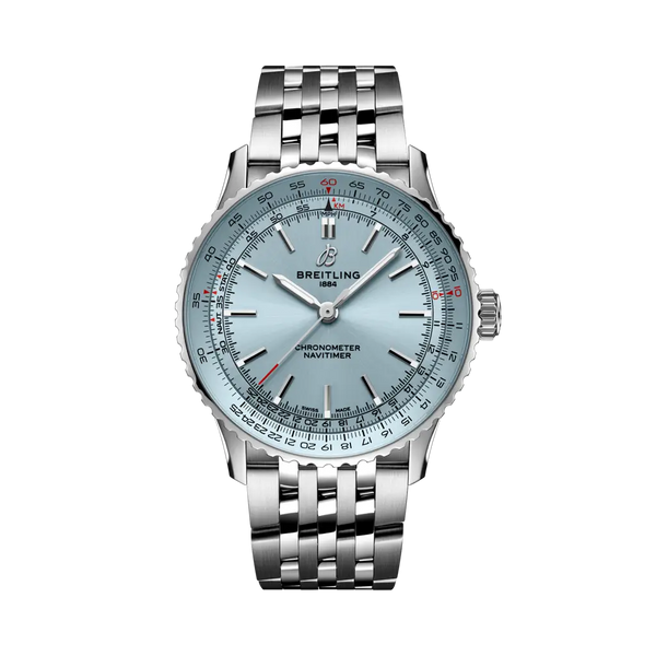 Breitling A17329171C1A1 Navitimer Automatic 41 Automatic Stainless Steel / Ice Blue / Bracelet