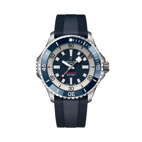 Breitling A17378E71C1S1 - Superocean Automatic Blue 46mm