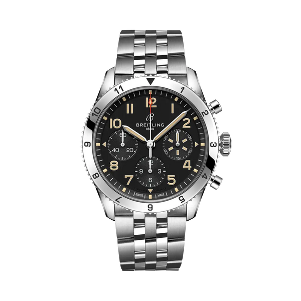 Breitling A233803A1B1A1 - Classic AVI P-51 Mustang Black/Steel  42 mm