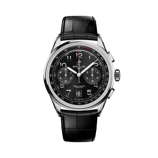 Breitling AB0145221B1P2 - Premier B01 Chronograph 42 Stainless steel - Black