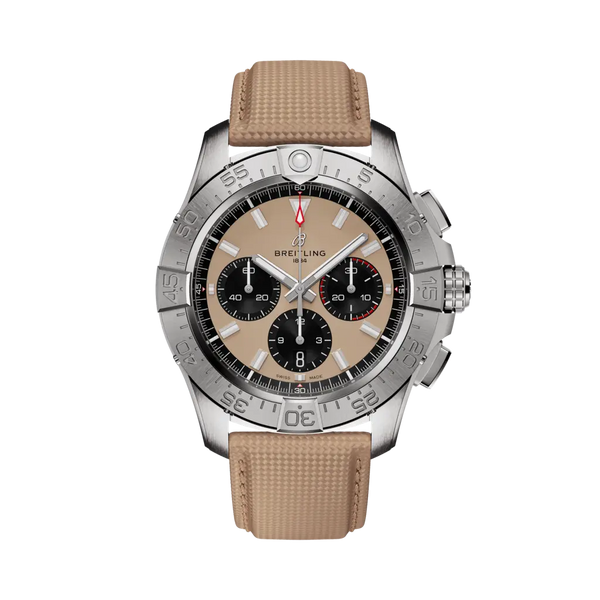 Breitling AB0147101A1X1 - Avenger B01 Chronograph 44 Stainless steel - Beige