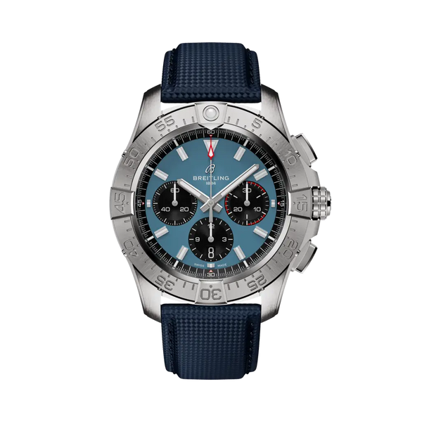 Breitling AB0147101C1X1 - Avenger B01 Chronograph 44 Stainless steel - Blue