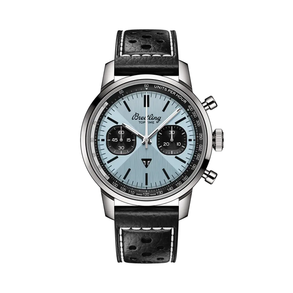 Breitling AB01764A1C1X1 - Top Time B01 Triumph Stainless steel - Ice blue