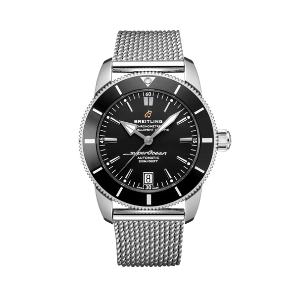 Breitling AB2010121B1A1 Superocean Heritage II 42 Stainless Steel / Black / Black / Bracelet