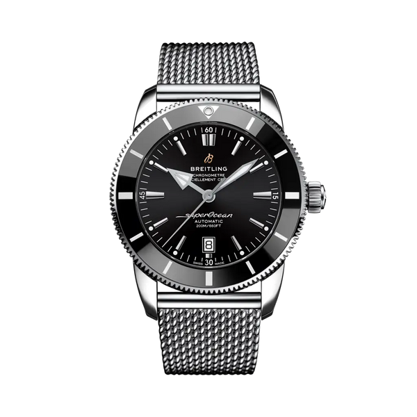 Breitling AB2020121B1A1 Superocean Heritage II 46 Stainless Steel / Black / Black / Bracelet