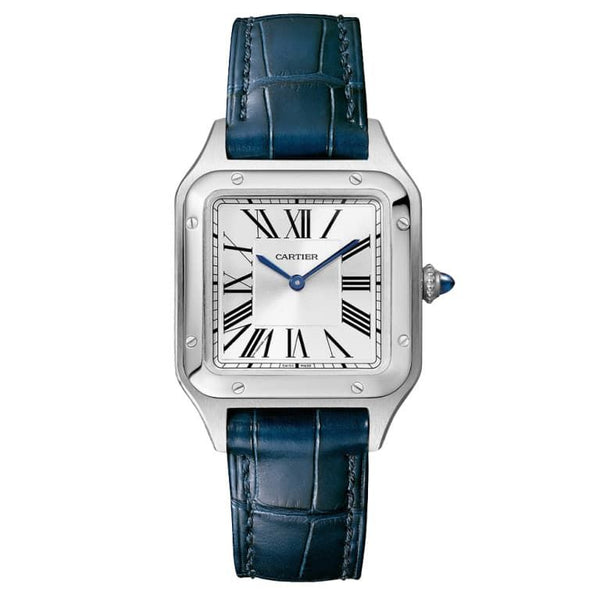 Cartier | Santos Dumont | Quartz | Staal (WSSA0023)