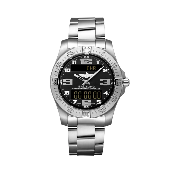 Breitling E79363101B1E1 Aerospace Evo Titanium / Black / Bracelet (Discontinued)